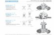 ARI-STEVI 470 / 471 - ANSI (DN25-200)aridata.cafe24.com/control.pdf · 2019-09-08 · ARI-STEVI® 470 / 471 - ANSI (DN25-200) Pneumatic actuator ARI-DP Heights and weights DN 25 40