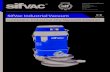 SifVac Industrial Vacuum - Extractability · Compact, Industrial Dry Vacuum Cleaner Peters House The Orbital Centre Icknield Way Letchworth Garden City Hertfordshire SG6 1ET Tel.