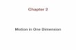 Chapter 2parishphysics.weebly.com/uploads/6/6/9/4/6694310/_ch_02.pdf · Chapter 2 Motion in One Dimension. Motion in One Dimension Sections 2-1 Displacement and Velocity ... can swim