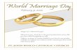 ST. JOHN BOSCO CATHOLIC CHURCHST. JOHN BOSCO … · 2020-02-07 · The Pastor Jots It Down… My dear parishioners of St. John Bosco, Happy World Marriage Day! Going to the Marriage