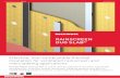 Rainscreen Duo datasheet - Insulation Superstore · 2017-05-17 · Effective, non-combustible thermal insulation for ventilated rainscreen and overcladding applications RAINSCREEN