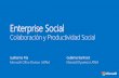 Enterprise Socialdownload.microsoft.com/download/0/D/4/0D4EDDD9-3F9E-441D... · 2018-10-13 · el CRM Contenido relacionado Actividad contextual Seguimiento consistente. Caso de Éxito