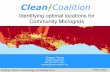 Identifying optimal locations for Community …...2020/03/19  · Making Clean Local Energy Accessible Now Identifying optimal locations for Community Microgrids Gregory Young Program