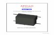 APOLLO - Fence Supply Inc · The Apollo Model 7000 Slide Gate Operator is designed to handle a slide gate up to 23 feet in total length (accom odates a 20 foot drive). A professional