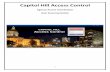 Capitol Hill Access Control - Georgia Building Authority · 2019-10-09 · 5 System Terminology: Identity: Generic term used to describe an individual in the system regardless of