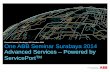 Ganesh Kamath, Surabaya, 30 October 2014 One ABB Seminar ...€¦ · One ABB Seminar Surabaya 2014 Ganesh Kamath, Surabaya, 30 rd October 2014 Advanced Services – Powered by ServicePortTM