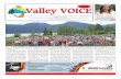 Visitor Information — Pages 16 & 17 - Valley Voice Newspaper · 2018-06-01 · May 31, 2018 The Valley Voice 1 Visitor Information — Pages 16 & 17 Volume 27, Number 11 May 31,