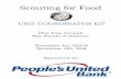 Scouting for Food€¦ · 2018 scouting for food november 3rd flyer distribution november 10th food pick up !-appoint your unit scouting for food coordinator.-distribute flyers in
