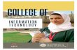 INFORMATION TECHNOLOGY - University of Bahrain · 2018-04-29 · Welcome to the College of Information Technology at the University of Bahrain. The College of Information Technology