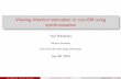 Viewing direction estimation in cryo-EM using …saharon/BigData2015/Yoel.pdfViewing direction estimation in cryo-EM using synchronization Yoel Shkolnisky Tel-AvivUniversity Jointwork