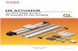 LM ACTUATOR LM Assembly Kit Also Available GL · GL TOKYO. JAPAN CATALOG No.175-10E Low Price Simple Actuator LM Assembly Kit Also Available. 1 LM Actuator Model GL Structures Figure