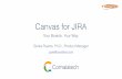 Canvas for JIRA - catworkx...Canvas for JIRA Your Boards. Your Way. Gorka Puente, Ph.D., Product Manager ... • Agile boards, SWOT Analysis, Risk Management, Business Model ... JIRA