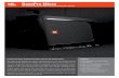 JBL BassPro Micro Dockable Powered Subwoofer System · subwoofer system achieves jaw-dropping bass performance that is hard to believe for its size. The 140-watt RMS Class D amplifier