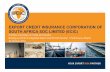 EXPORT CREDIT INSURANCE CORPORATION OF SOUTH AFRICA … 2019_20.pdf · • The Afreximbank investment provides new business opportunities, including deal origination that supports