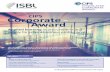 CIPS Corporate Award - ISBL · CIPS Corporate Award Applied learning in procurement and supply for school business professionals The CIPS Corporate Award is a procurement and supply