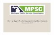 2019 MITA Annual Conference - Michigan€¦ · 2019 MITA Annual Conference January 24, 2019. Agenda Authority Damage Prevention Statistics Incidents Complaints Investigation Process