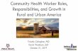 Community Health Worker Roles, Responsibilities, and ... Community Health Worker Roles, Responsibilities,
