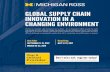 GLOBAL SUPPLY CHAIN INNOVATION IN A CHANGING …Global Provider –FINANCIAL TIMES, 2016 GLOBAL SUPPLY CHAIN INNOVATION IN A CHANGING ENVIRONMENT Ann Arbor SEPTEMBER 11-15, 2017 MARCH