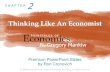 Thinking Like An Economist - Universitas Brawijaya · THINKING LIKE AN ECONOMIST 30 Microeconomics and Macroeconomics Microeconomics is the study of how households and firms make
