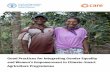 Good practices for integrating gender equality and women’s ... · iv Good Practices For Integrating Gender Equality And Women’s Empowerment In Climate-Smart Agriculture Programmes