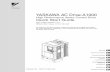 YASKAWA AC Drive-A1000 files/manuals/Yaskawa...0.75 to 18.5 kW To properly use the product, read this manual thoroughly and retain for easy reference, inspection, and maintenance.
