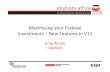 Greg Woods Intellient - EOH GTS Greg Woods... · Maximising your Essbase ... Greg Woods Intellient. Agenda •What’s new in 11.1.1.x •Essbase new features •Essbase Studio –