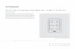 Kp∙6 Designer Keypad - Snap AV · 2016-12-21 · Bring designer elegance, simplicity and convenience to your Mirage Audio System with KP-6 in-wall accessory keypads, featuring eight