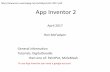 App Inventor 2 - University of Winnipeg 2017.pdf · Getting Started with MIT App Inventor 2 Custom S App Inventor is a cloud-based tool, which means you can build apps right in your