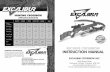 RECURVE CROSSBOW INSTRUCTION MANUAL...INSTRUCTION MANUAL RECURVE CROSSBOW EXCALIBUR CROSSBOW INC. 2335 Shirley Drive., Kitchener, Ontario, Canada N2B 3X4 ... length of 20 inches or