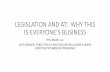 LEGISLATION AND AT: WHY THIS IS EVERYONE’S BUSINESS...is everyone’s business phil milsk, j.d. susy woods, public policy and education liasion illinois assistive technology program.