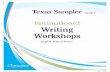 SpringBoard Writing Workshops - College Board...The ten SpringBoard writing workshops cover the writing process and major writing modes. These modes change from middle school to high