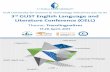 Literature Conference (GELL) · GUST English Language & Literature Conference (GELL) 6 The Translingual Imagination Prof. Steven G. Kellman Abstract Linguistic exile - writing, out