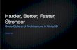 Harder, Better, Faster, Stronger · Harder, Better, Faster, Stronger Code Style and Architecture in Unity3D Richard Fine Sunday, 29 April 12. Introduction What is this talk all about?