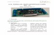 C10- PARALLEL PORT INTERFACE CARD Rev. 10€¦ · C10- PARALLEL PORT INTERFACE CARD Rev. 10 User manual Rev. 2 1. Overview This card provides an easy way of interfacing your inputs