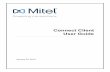 ShoreTel Connect Client User Guide - Thiel College...Join a Connect conference from any non-Mitel network without entering any authentication details. Chapter10, Sharing Screen Describes