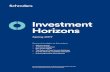 Investment horizons 5.15.17 · investors can potentially source. What makes FIRV special is that, unlike other ﬁ xed income strategies, there only need be identi ﬁ able differences