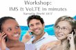 Workshop: IMS & VoLTE in minutes - Kamailio€¦ · Why VoLTE? Spectrum is limited Traditional 2G / 3G Networks use appr. 40% of the available spectrum for Voice With Voice-over-LTE