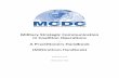 Military Strategic Communication in Coalition …...Military Strategic Communication in Coalition Operations – A Practitioners Handbook Draft Version 0.3 (09 December 2016) ii Disclaimer