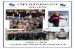 CAPE NATURALISTE COLLEGE · Cape Naturaliste College in addition to completing the SRTAFE application forms which will be available on the Cape Naturaliste College Year 10 Connect