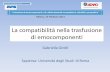 La compatibilità nella trasfusione di emocomponenti 2013/Girelli.pdf · La richiesta trasfusionale Decreto Ministero Sanità 3 Marzo 2005 (G.U. n.°85 13/04/2005) Articolo 13 Richiesta