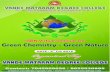 VANDE MATARAM DEGREE COLLEGE...VANDE MATARAM DEGREE COLLEGE OF ARTS, COMMERCE & SCIENCE (CS & IT) (Afﬁliated to University of Mumbai) ISBN Virtual Seminar On Green Chemistry - Green