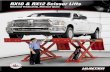 RX10 & RX12 Scissor Lifts · 2014-07-08 · RX Scissor Lift Large capacity with a small footprint Safety Locks Extra-Wide Runways 24" runways accept wide vehicles 24" Velocity Safety