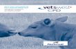 2013 CPD Courses in key DisCiPlines for - Vetswest · 2013 CPD Courses in key DisCiPlines for Veterinary SurgeonS Veterinary nurSeS all Practice Staff. ... equis and lapis Vetstream’s