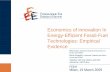 Economics of innovation In Energy-Efficient Fossil …...Economics of innovation In Energy-Efficient Fossil-Fuel Technologies: Empirical Evidence FEEM Milan, 19 March 2009 Elisa Lanzi,
