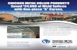 CHICAGO METAL ROLLED PRODUCTS Saved 24,000 of ... - cmrp… · CHICAGO METAL ROLLED PRODUCTS Saved $24,000 of Weld Splices with One-piece “S” Curves. Chicago Metal created 16