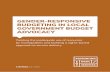 GENDER-RESPONSIVE BUDGETING IN LOCAL GOVERNMENT … · 5 GENDER-RESPONSIVE BUDGETING IN LOCAL GOVERNMENT BUDGET ADVOCACY practical experience of doing gender-responsive budgeting