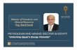 Minister of Petroleum and Mineral Resources Eng. Sherif Ismail...PETROLEUM AND MINING SECTOR IN EGYPT “Unlocking Egypt’s Energy Potential” Minister of Petroleum and Mineral Resources