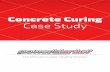 Concrete Curing Case Study - Northern Tool · 2015-09-04 · Concrete Curing Case Study cold weather can have detrimental effects on the concrete curing process. In the winter, concrete