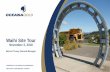 Waihi Site Tour - OceanaGold · Information relating to Waihi exploration results in this document has been verified by, is based on and fairly represents information compiled by