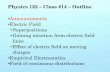 Physics 122 – Class #14 – Outlinekestrel.nmt.edu/~rsonnenf/phys122/Lectures/S2015Class14.pdf · 2015-02-26 · F 12=k q1q2 r12 2 r 12 F 12=q1 E 12 E 12=k q2 r12 2 r 12 Electric
